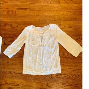 Calypso St Barth White Lace Tunic